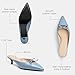 Coach Women's Runway Mule Ballet Flat, Blue, 6.5