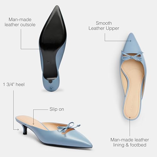 Coach Women's Runway Mule Ballet Flat3