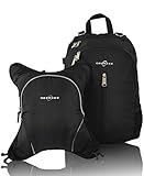 Rio Diaper Backpack with Baby Bottle Cooler and Changing Mat, Shoulder Baby Bag, Food Cooler, Clip...