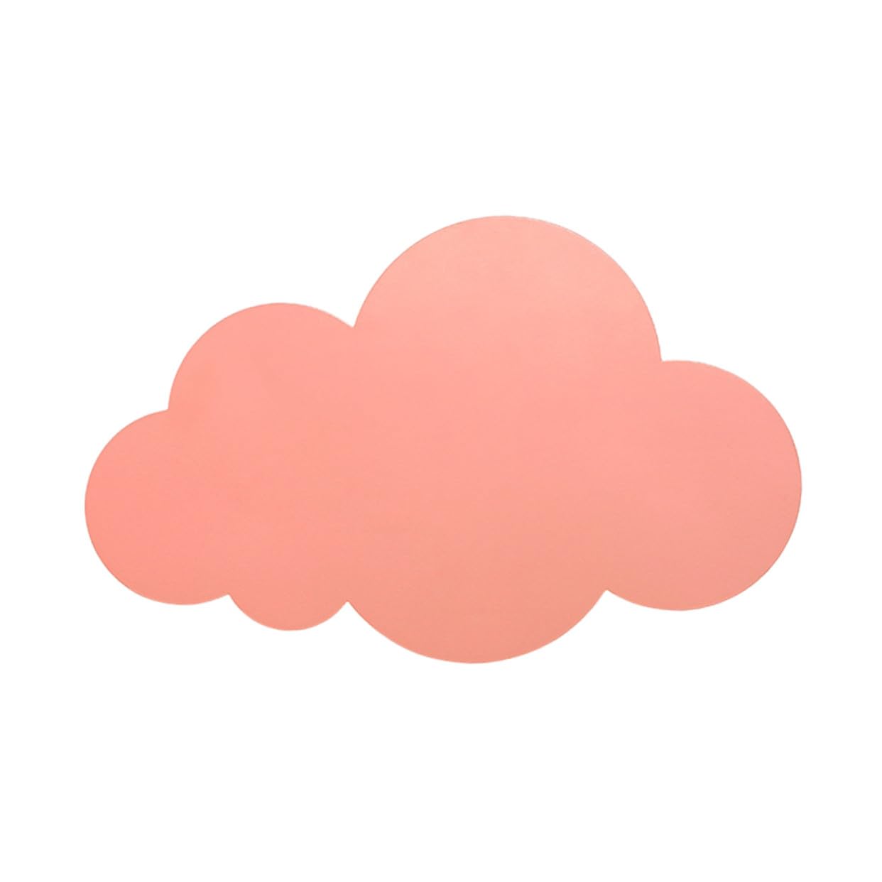 Applique Murale Nuage Décorative 12w 220v PVC Rose Petit Format 30x19 Cm Éclairage Doux Chambre Garçon et Filles Salon
