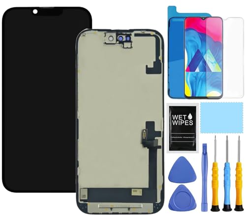 ZTOOYO for iPhone 16 Screen Replacement for iPhone 16 Screen Replacement kit for iPhone 16 LCD Display digitizer A3287 A3081 A3286 A3288 Touch Screen Assembly with Repair Tools 6.1 inch