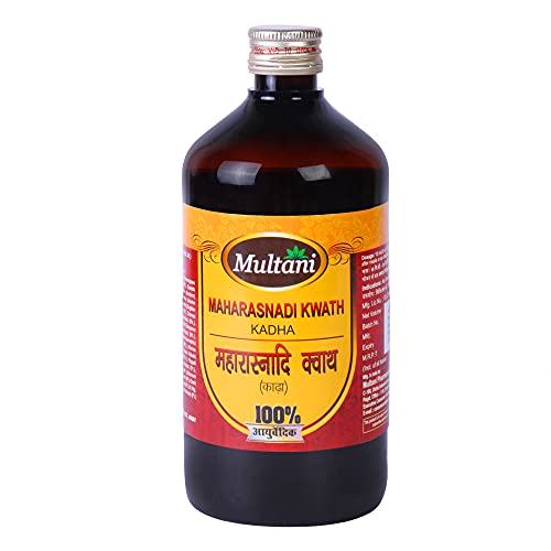 Image of Multani Maharasnadi Kwath Kadha | Relief From Neck, Lower Back & Joints Pain | Reduces Pain, Inflammation & Stiffness Of Joints | Helpful In Vata Dosha | 450 Ml