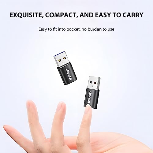 Image of JIMTAB USB C to Micro USB Adapter, USB C to USB 3.0 Converters USB C to USB Chargers Adapter (6 Pack), Compatible with Old Android Phones, Digital Cameras, Security Cameras, Desk Lamps, Mobile Power