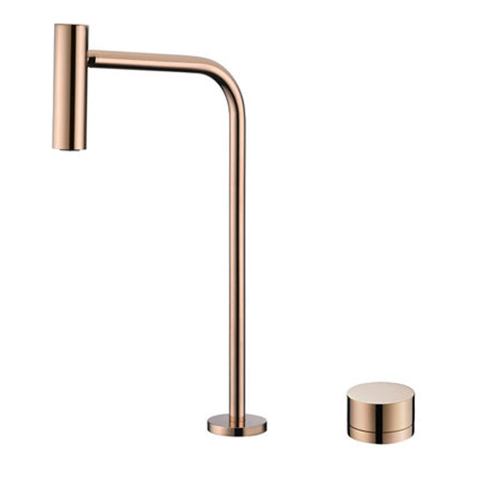 Mélangeur d'eau brosse or noir bassin évier mitigeur en laiton pour lavabo