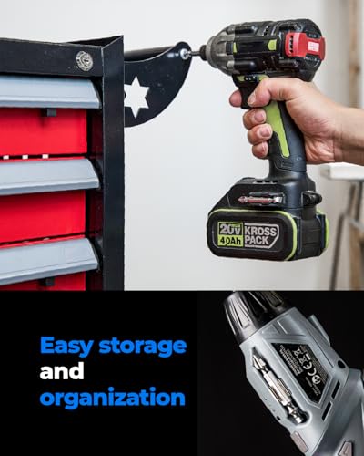 Image of toolant Double-Ended Screwdriver Power Bit, 6Pcs 2 Inch PH2 /SQ2,#2 Phillips /#2 Square Impact Driver Bits,Square Screwdriver Bit Set With Magnetic, Two Sides Screwdriver Bits Set with Storage