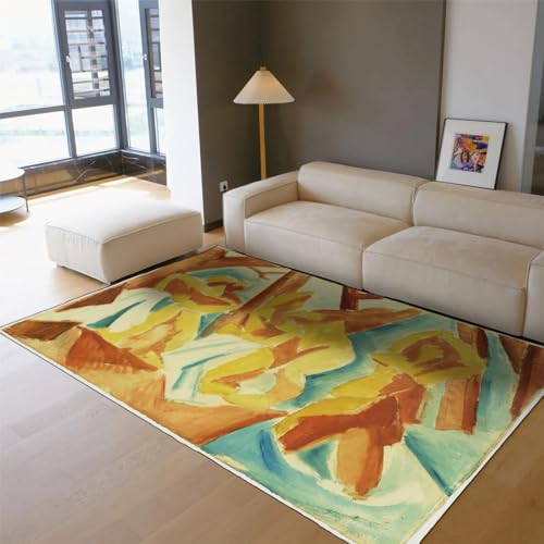 Tapis Picasso salon et chambre abstrait 180x270cm