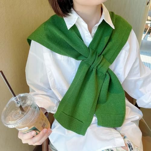 Sweater Shawl Wraps Women Solid Pashmina Shawls and Wraps Knitted Sweater Shawl Scarf Cardigan Cape Cashmere Shoulder Top2