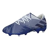 weiss adidas Herren Nemeziz 19.2 Fg Fußballschuhe, Blau (FTWR Weiss/Team Königliches Blau/Team Königliches Blau), 45 1/3 EU