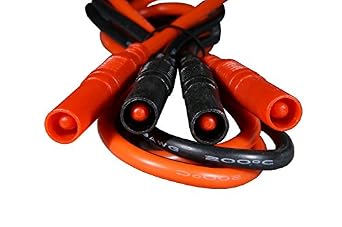 Test Lead Silicone 13 AWG Banana Plug Male-Male Straight-Straight 3 meter