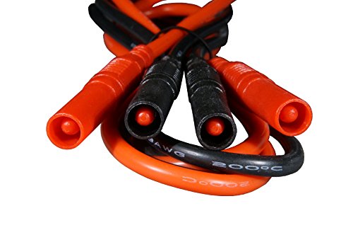 AST Labs Test Lead Silicone 13 AWG Banana Plug Male-Male Straight-Straight (2 Meter) by AST Labs - Used condition - US$11.09