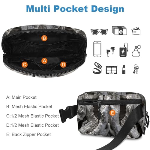 Ceinture de course à pied lapin support téléphone sac banane running taille - 5