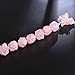 Handmade Natural Crystal Rose Quartz Car Hanging Ornaments for Home Decoration Feng Shui Ornament Yoga Meditation Car Decoration Tumbled Palm Stones