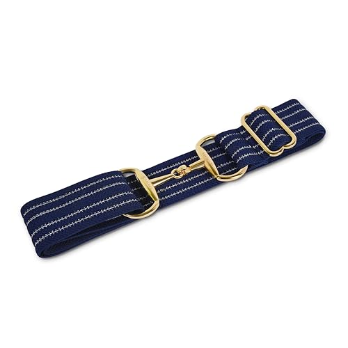 2 inch Luxury Elastic Equestrian Belt, Horse Riding Belt with Gold Buckle, Stretchable and comfortable waist