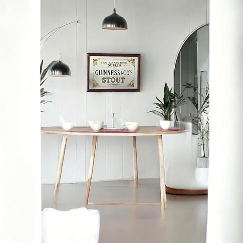 Laurie's Pub and Bar Accessories Petit miroir Guinness Stout