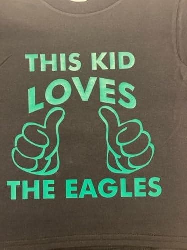This Kid Loves The Eagles Football Birds Shirt Toddler Kids Youth Boys Girls Tshirt White3