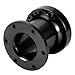 Acouto Steering Wheel Hub Spacer 3inch Car Steering Wheel Extension Spacer Aluminium Steering Wheel Hub Adapter Spacer Kit (Black)
