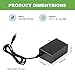 SmoTecQ 12V 2A Power Supply AC Adapter 2 Pack for CCTV Security Camera, Led Strip Lights, Router, Printer, Breast Bump and Other 12 Volt Electronics Devices Less Than 2 Amp