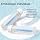Contact Lens Pliers, Contact Lens Tool, Silicone Suction Cup for Lenses, Remover Contact Lenses for Home Travel, with Bottles Without Ventilation&White Clips - 3