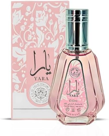Lattafa Yara EDP Spray 50ML (1.7 OZ) | A Refreshing Floral Scent with a Sweet, Musky, Lasting Finish