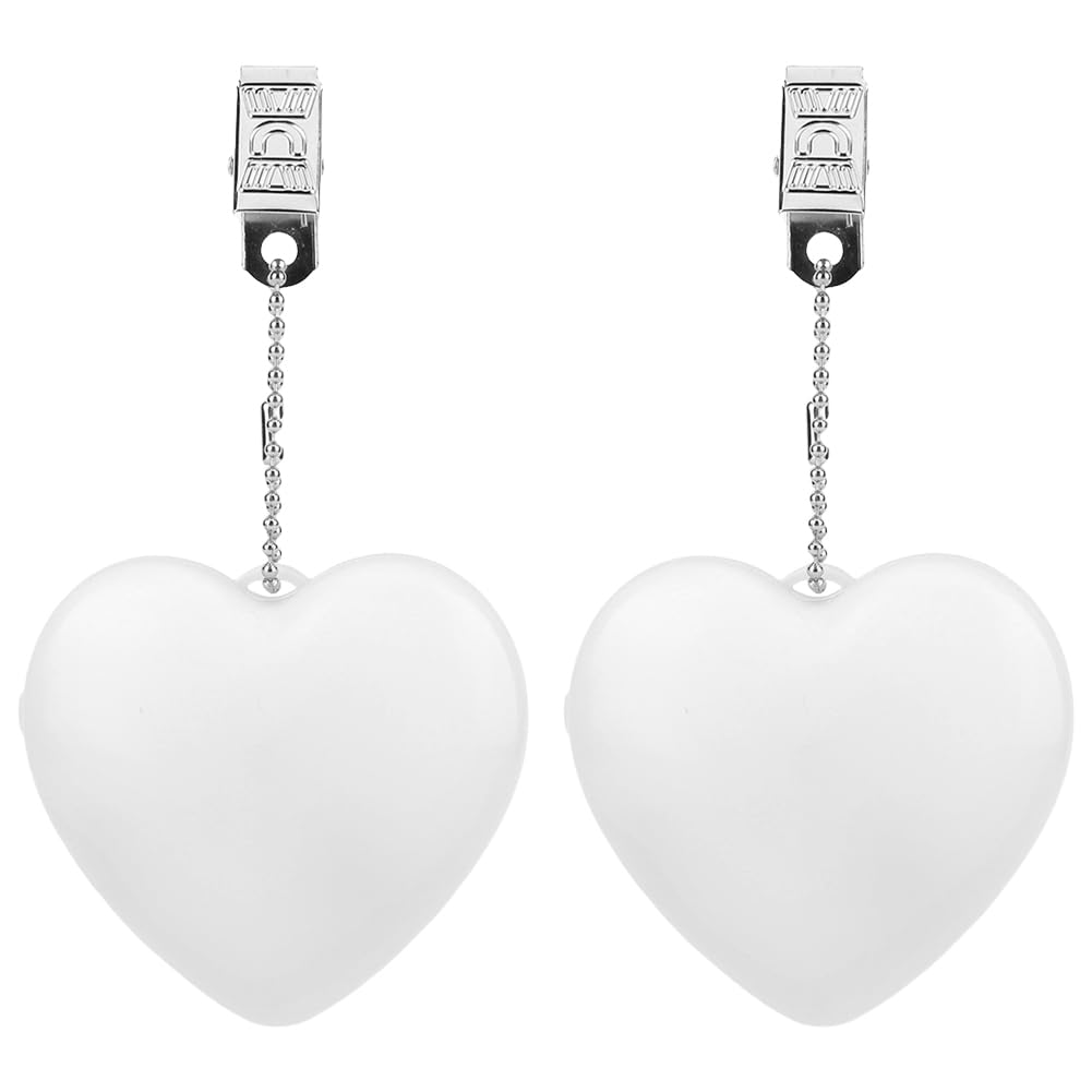 VIMAZ 2Pcs Rechargeable Purse Light Handbag Light,Bag Lights for Handbag,Touch Activated Purse LED Lamp Heart Lights,Heart Shape Hanging Night Lights for Women Ladies Girls