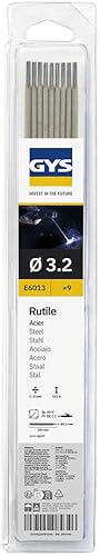 GYS 9 Rutile Elektroden Stahl - Durchmesser 3,2 mm - Blister, 1 Stück, 084346