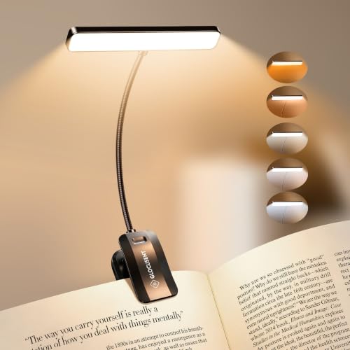 Glocusent 26 LED Reading Lights for Books in Bed, Ideal Gifts for Reader