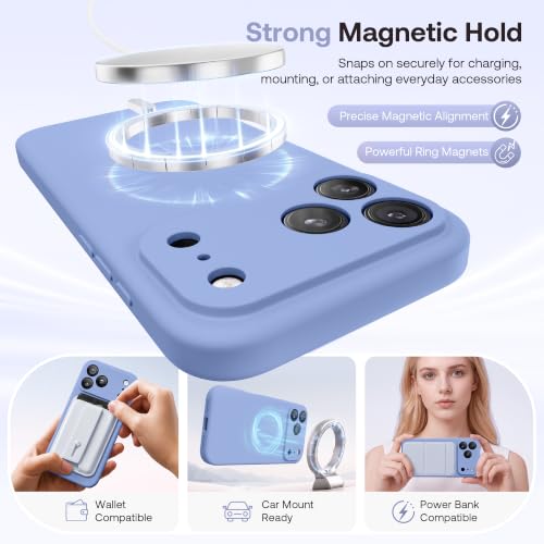 Image of GolbinBox Magnetic for iPhone 18 Pro Max Case /17 Pro Max Case, Gulf Blue