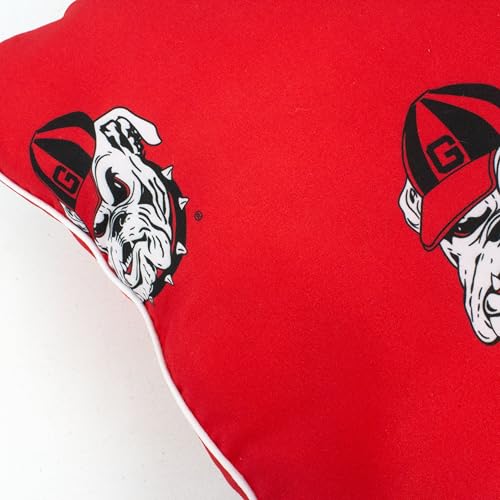 College Covers GEODPPR Pair Decorative Pillow, 2 Count (Pack Of 1), Georgia Bulldogs thumb #6