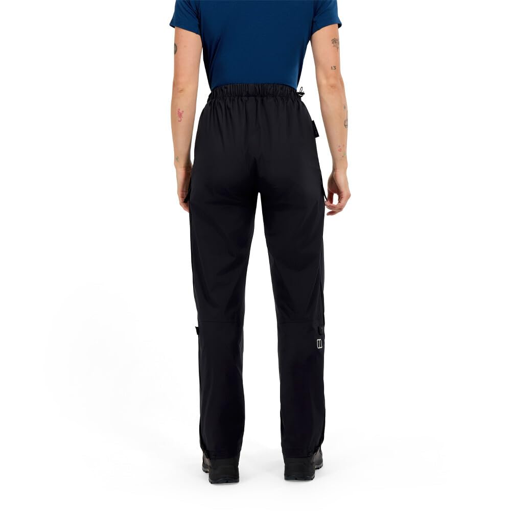Berghaus - Pacsmart 2.5l Waterproof Pants | Lightweight Packable Rain Trousers for Hiking, Walking, Pantaloni Donna