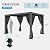 LVUYOYO Louvered Pergola 10' x 12', Outdoor Pergola with Adjustable Roof, Patio Aluminum Frame Metal Gazebo with Curtains and Netting for Patio, Backyard, Garden, Deck (Black)