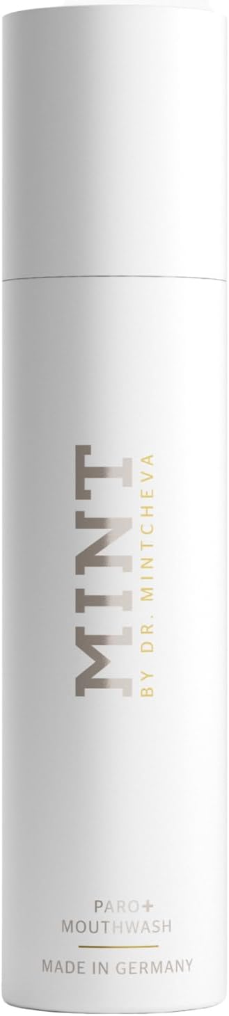 Mint PARO+ mouthwash - Innovative Formula - Care for Teeth and Gums - Against periodontal Disease, Gum Irritation, Bleeding Gums - by Dr. Mintcheva