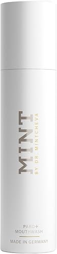 Mint PARO+ enjuague bucal - Fórmula innovadora - Cuidado de dientes y encías - Contra la enfermedad periodontal, irritación de las encías, sangrado