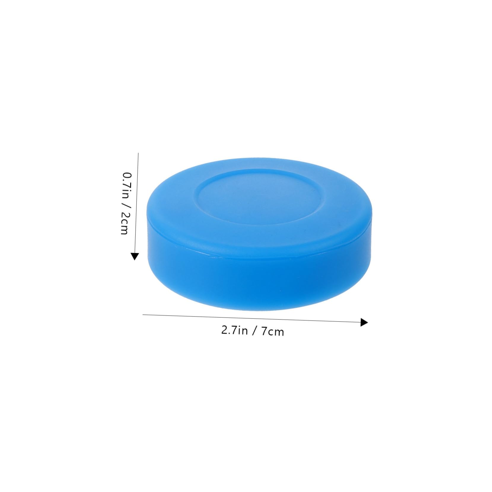 Toddmomy Official Regulation Size Hockey 4 Pack PVC Hockey Balls for Practicing for Teenagers Adults