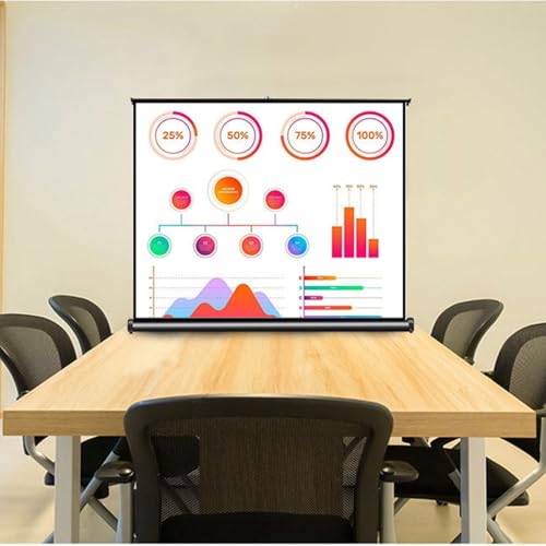 Pantalla Retráctil de Mesa 40" formato 4:3 miniatura 5