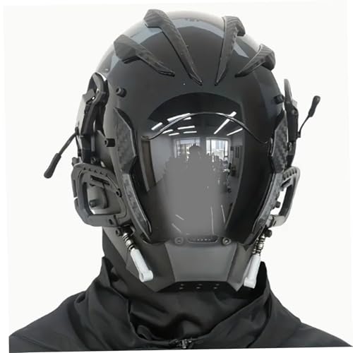 Casque Cyberpunk Intégral pour Réussir Votre Déguisement Halloween pour Hommes