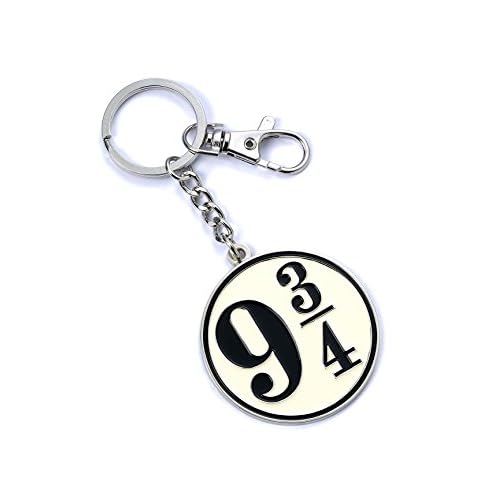 HARRY POTTER portachiavi, Llavero Unisex adulto, opacity, Plata, Taglia unica