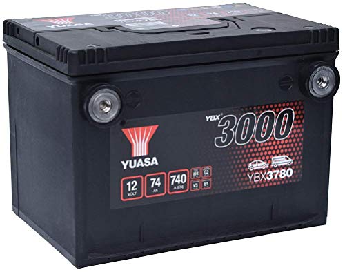 Yuasa YBX3780 12V 74Ah 740CCA versiegelte wartungsfreie Hochleistungs-Autobatterie