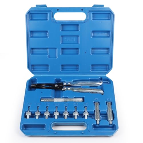 DBREAKS Outils de Montage et Démontage de Joint de Soupape, Kit de Démontage et D'installation de Joint de Valve avec Adaptateurs