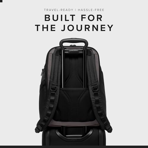 Image of TUMI - Alpha Bravo Search Backpack - Laptop Backpack for Men & Women - Backpack for Work & Travel - 17.0 inch X 14.0 inch X 8.3 inch - Charcoal