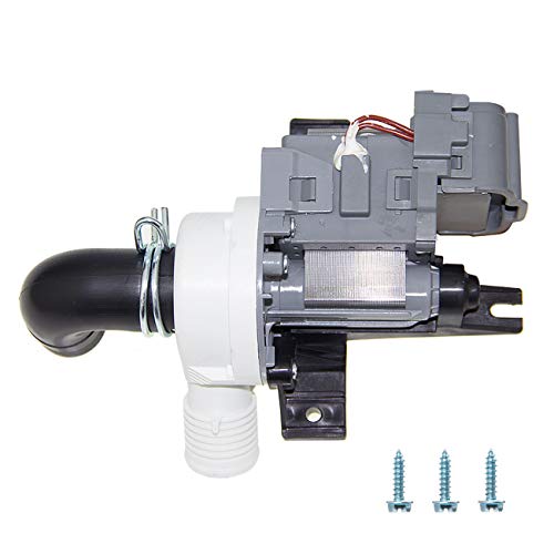 W10536347 Washer Drain Pump for Whirlpool LP36347 W10155921 W10049390 PS5136124 AP5650269 W10217134