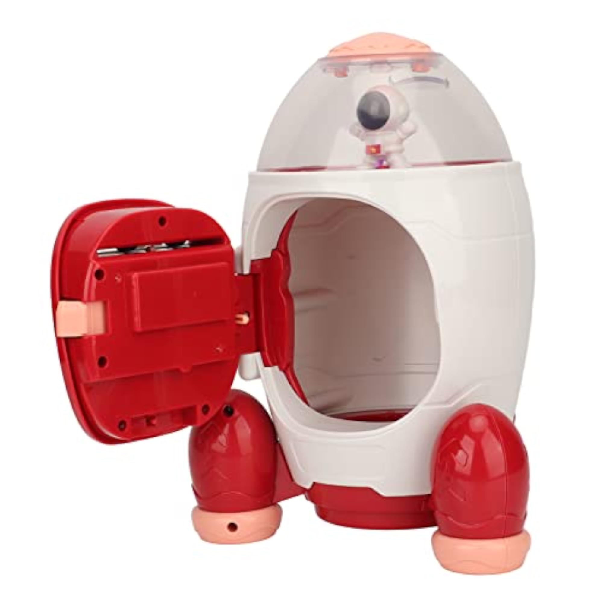 Toddler Money Locker, Sound Effect Electric Money Saving Can, Red