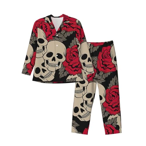 Pyjama long homme à fleurs pour cocooning chic et soirées détente