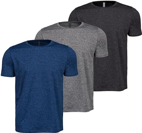 Kit 3 Camisetas Masculina Dry Fit Esportivo Anti-Odor Treino acad...