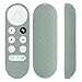 kwmobile Case Compatible with Google Chromecast 2020 4K / Chromecast 2022 HD Case - Soft Silicone Cover for Remote Control - Pastel Green