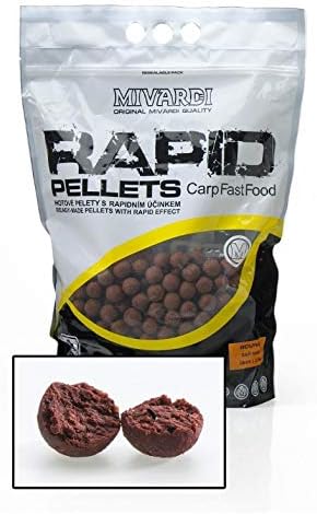Mivardi M-RARPCHE0924 Rapid Round Pellets - Cherry (35.4 oz (950 g), 0.9 inches (24 mm), 33.5 oz (950 g), 0.9 inches (24 mm), M-RARPCHE0924