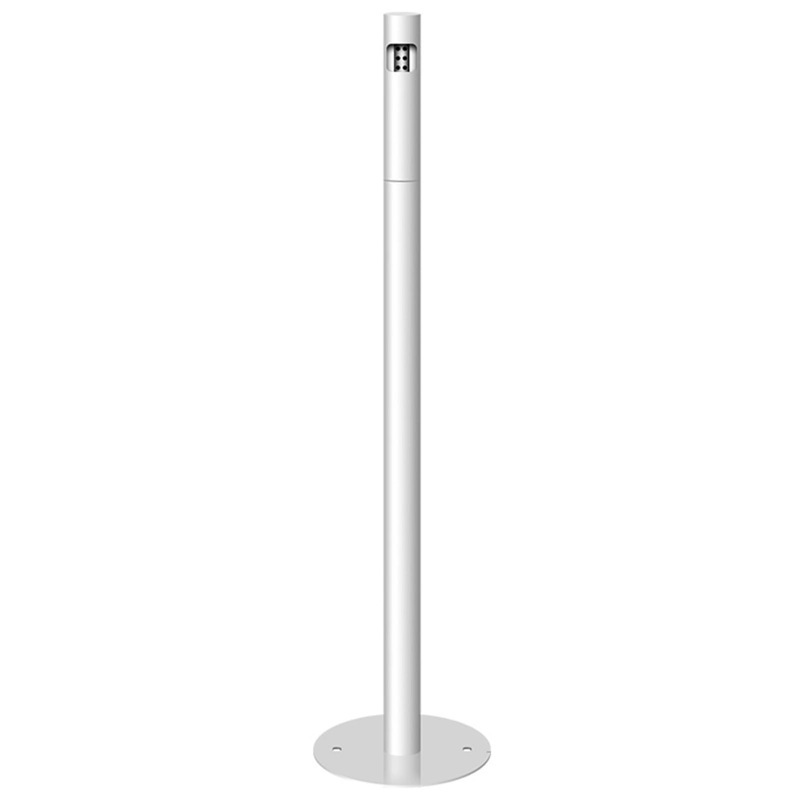 Outdoor Cigarette Butt Receptacle Metals Standing ash tray