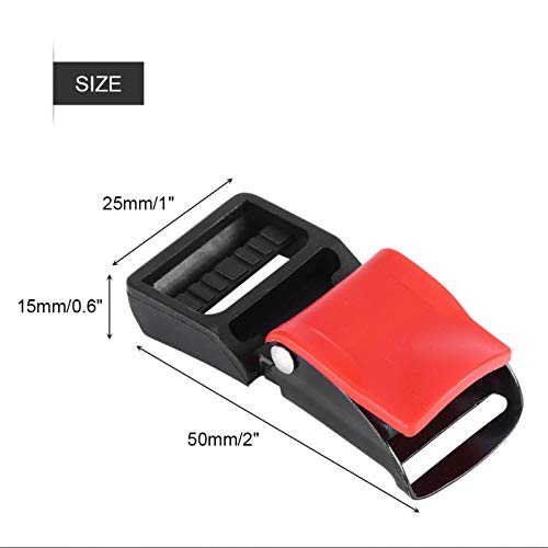 Zerone Motorcycle Helmet Buckle, Motorcycle Helmet Clip Buckles Chin Strap Quick Release Disconnect Buckle, Pack Of 5 #TOP2