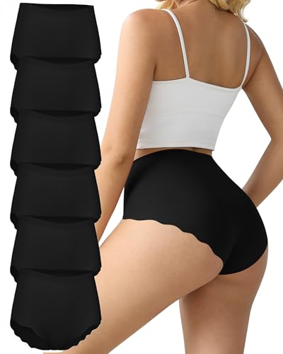 Slip invisible sous les vêtements lot de 6 culottes invisibles