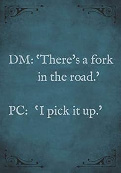 RPG Journal : Mixed Paper: Ruled, Graph, Hex: for Role Playing Gamers: Notes, Tracking, Mapping, Terrain Plans: There's a Fork in the Road