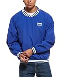 Cobalt Blue Nylon Pullover for Men by Rowing Blazers